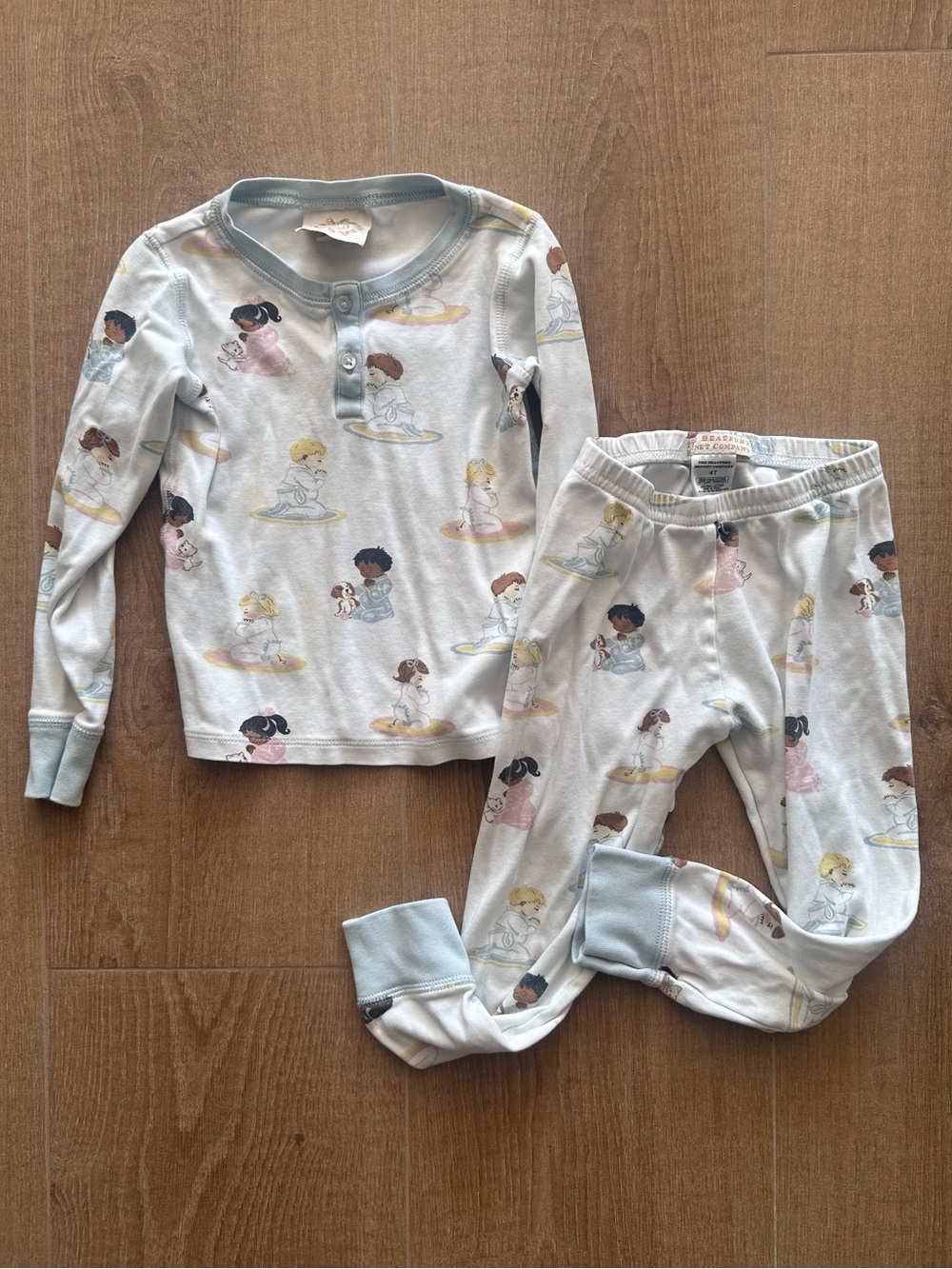 TBBC prayers pajamas 4T